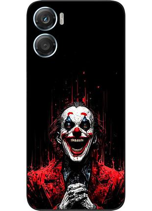 Силиконовый чехол epik для motorola g06 с принтом клоун апокалипсиса