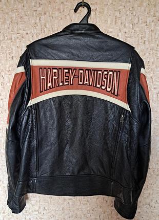 Кожаная куртка harley davidson 4