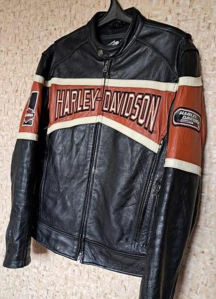 Кожаная куртка harley davidson 2
