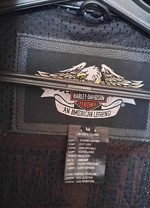 Кожаная куртка harley davidson 6