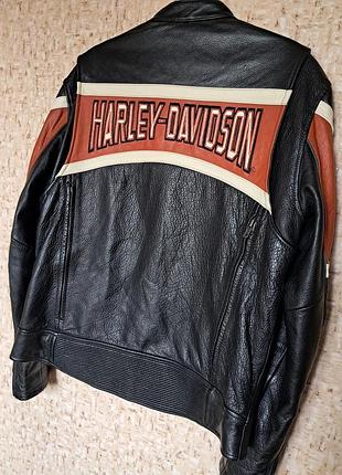 Кожаная куртка harley davidson 3