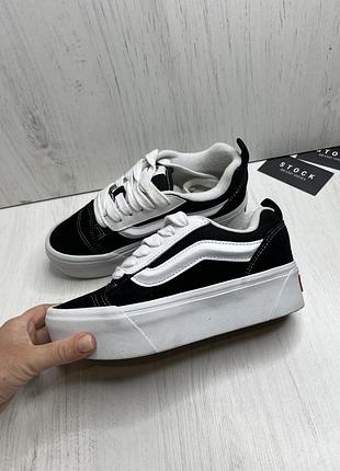 Кеди vans knu stack на масивній платформі