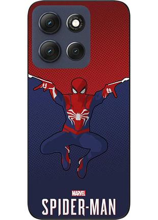 Силіконовий чохол epik для motorola g86 5g з зображенням паучий стрибок