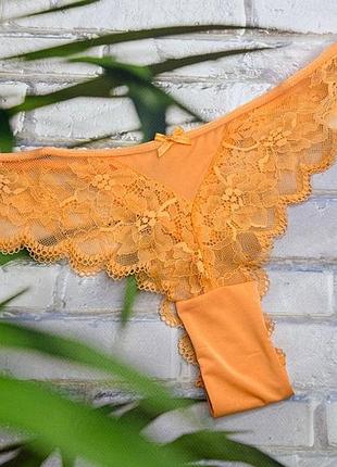Трусики женские бразилианки невероятная сетка и ткань масло hunkemoller.