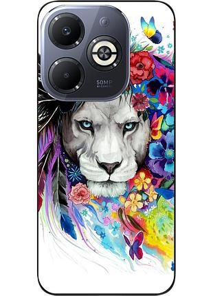 Силіконовий чохол epik для infinix smart 8 plus (x6526) з картинкою лев