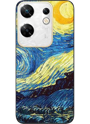 Силиконовый чехол epik для infinix zero 30 4g с картинкой лунная ночь