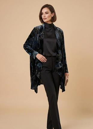 Оксамитове кімоно накидка розлітайка ann harvey склад шовк та віскоза розмір 20/54