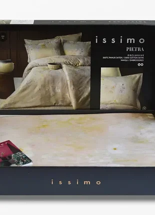 Постельное белье issimo home pietra делюкссатин 300тс евро