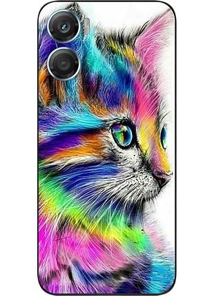Силіконовий чохол epik для motorola g06 з принтом котик