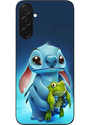 Силиконовый чехол бампер epik для samsung galaxy a57 с принтом стич