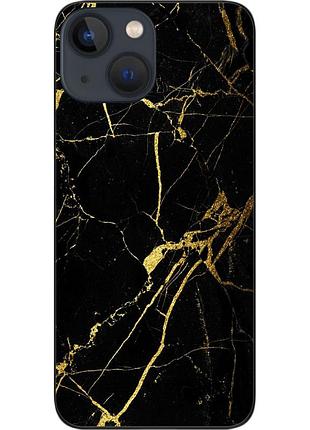 Силиконовый чехол бампер epik для iphone 13 с картинкой мрамор