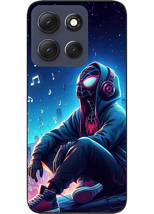 Силиконовый чехол epik для motorola moto g56 5g с принтом городской бит