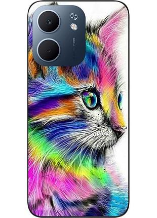 Силіконовий чохол epik для oppo a5x з принтом котик