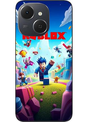 Чохол силіконовий epik для tecno spark 40c (km4k) з принтом roblox яскравий світ