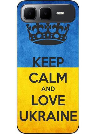 Силиконовый чехол epik для infinix smart 10 plus (x6725b) с принтом keep calm