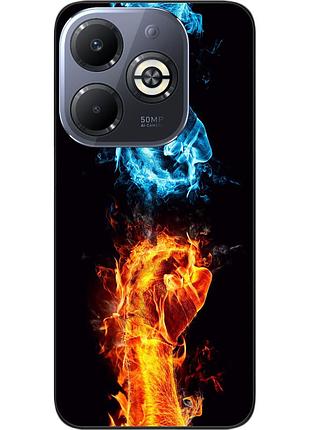 Силиконовый чехол epik для infinix smart 8 plus (x6526) с картинкой сопротивление
