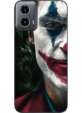 Силиконовый чехол epik для motorola moto g34 5g с картинкой джокер