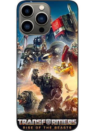 Силіконовий чохол epik для iphone 13 pro з картинкою трансформери