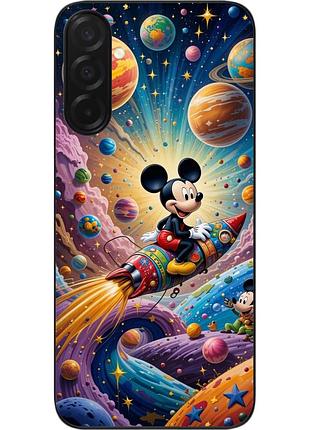 Чохол силіконовий epik для samsung galaxy a37 з зображенням космічна пригода міккі мауса