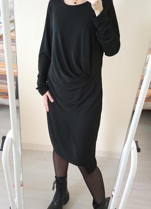 Платье с драпировкой dkny 2