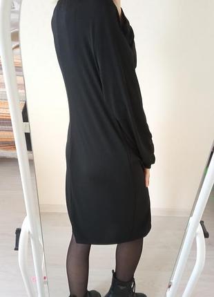 Платье с драпировкой dkny 3