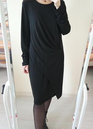 Платье с драпировкой dkny 5