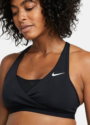 Nike performance топ dri-fit, середньої підтримки розмір s, m cq9289-010