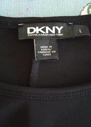 Платье с драпировкой dkny 6