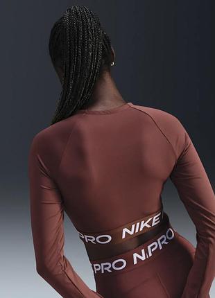Кроп лонгслів nike pro dri-fit оригінал кофта 2