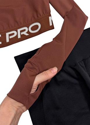 Кроп лонгслів nike pro dri-fit оригінал кофта 8
