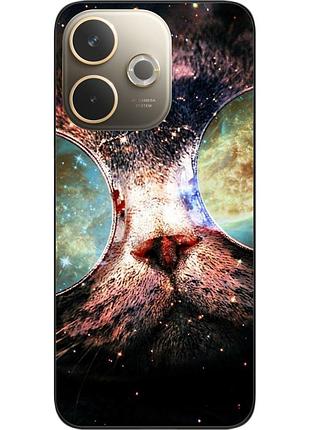 Силіконовий чохол epik для oppo a5 pro з принтом космокіт