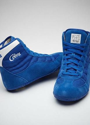 Борцівки спортивні сині cobra, б/у розмір 39 (24.5 см)