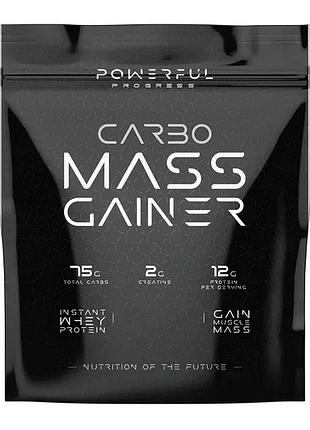 Гейнер powerful progress carbo mass gainer, 2 кг мороженое