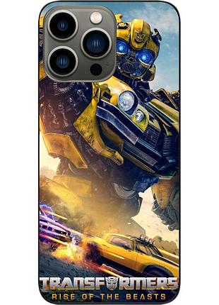 Силіконовий чохол epik для iphone 13 pro з картинкою бамблбі трансформери