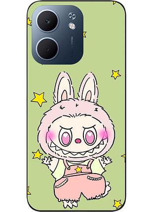 Чехол силиконовый epik для oppo a5x с принтом labubu звездный зайчик
