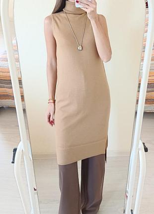Вовняна сукня светр twin set