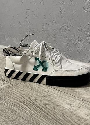 Коросівки off-white low vulcanized розмір 43