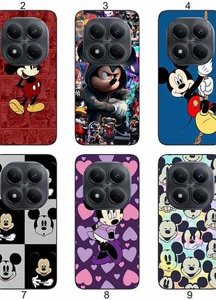Силіконовий чохол мікі маус mickey mouse для xiaomi redmi note 15 pro 5g діснеївська естетика