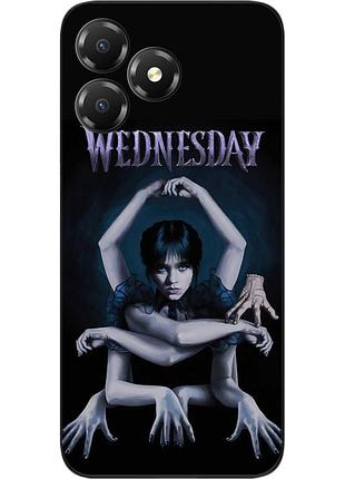 Чехол силиконовый epik для zte blade a36 с принтом wednesday видение