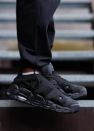 Nike air more uptempo low black 6