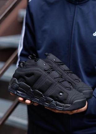 Nike air more uptempo low black 7
