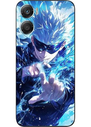 Силіконовий чохол epik для motorola g06 з принтом jujutsu kaisen сила годжо