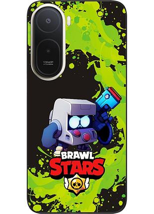 Чехол силиконовый epik для xiaomi poco c81 pro с принтом бравл 8 бит