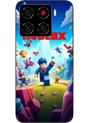 Чехол силиконовый epik для zte blade a56 с принтом roblox яркий мир