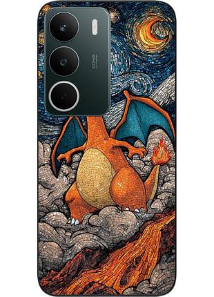 Чохол силіконовий epik для realme c71 4g з принтом вогняний дракон