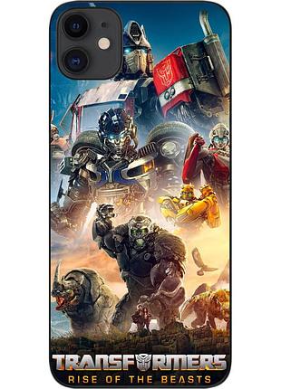 Силиконовый чехол epik для iphone 11 с картинкой трансформеры