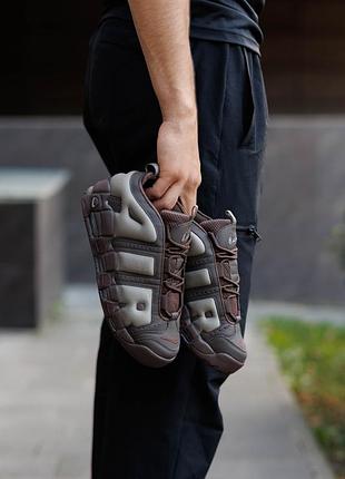 Nike air more uptempo low baroque brown 5