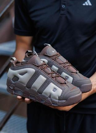 Nike air more uptempo low baroque brown 4