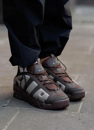 Nike air more uptempo low baroque brown 3