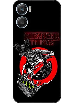 Силіконовий чохол epik для motorola g06 з принтом stranger things демогоргон